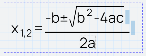 пример формулы